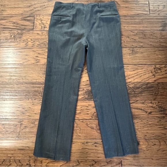 VTG 60's 70's Cricketeer ZCMI Men's Suit USA Jacket 40S Pants 36X32 Gray Blue - Picture 13 of 16